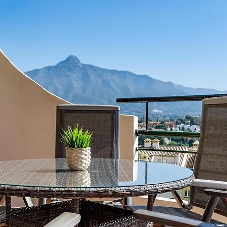 2-bedroom Retreat With Stunning Views In Aldea Blanca With Private Paddle Court Marbella